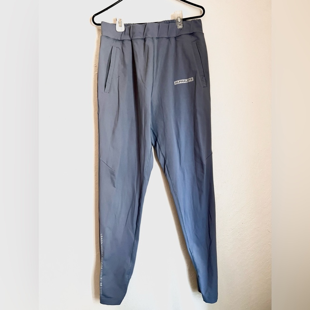 Alphalete Legacy Joggers - Slate Blue - Size Large
